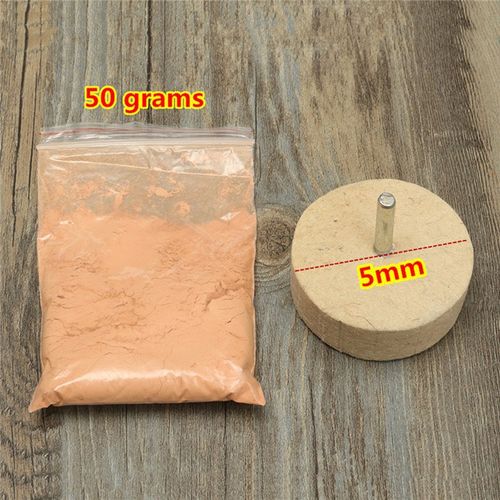 手表玻璃拋光粉的全方位解析 2件套50克粗號+60羊毛輪實戰(zhàn)評測